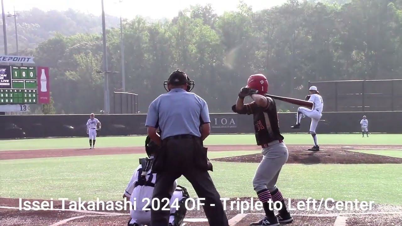 Issei Takahashi 2024 OF Baseball 2021 Highlights