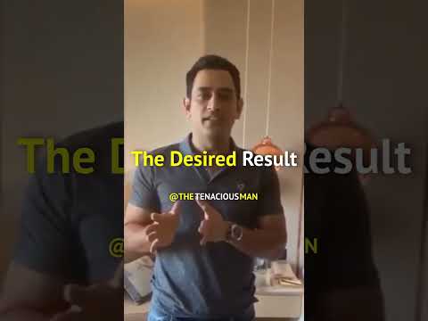 MS Dhoni - Process Is Important.......#shorts #msdhoni #cricket