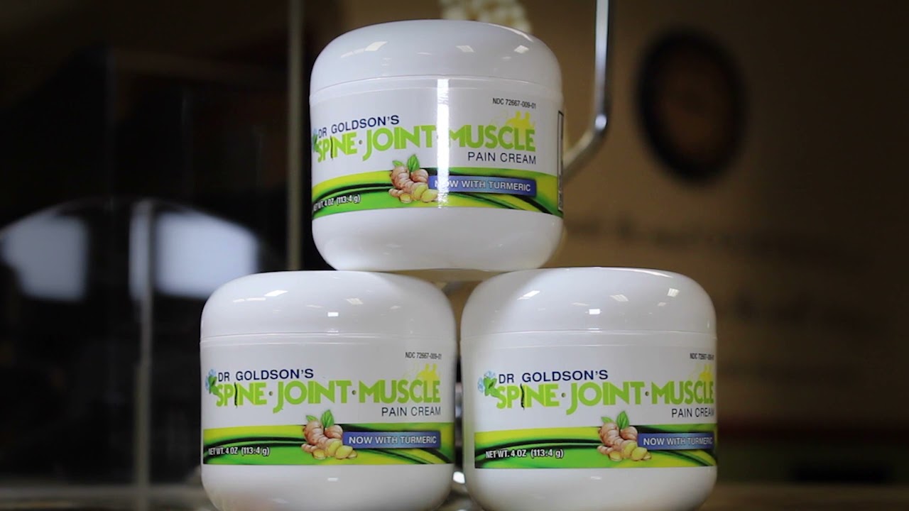 Doctor Goldson's Spine Joint Muscle Pain Cream YouTube