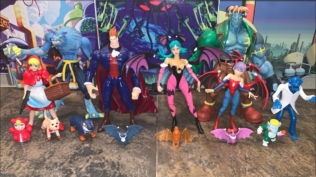90's DarkStalkers ToyBiz Figures!! - YouTube