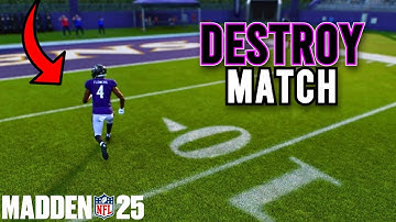 How To Destroy Match Coverage For One Play Touchdowns in Madden 25!