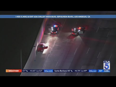 Police Activity 405 Freeway Today