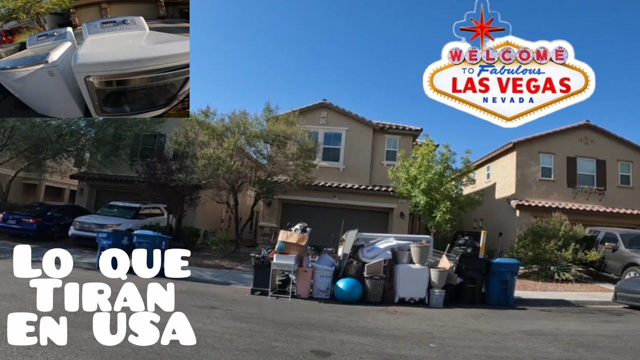 Tiran todo al mudarse lo que Tiran en USA Las Vegas #507
