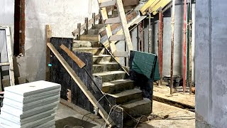 Идеальная лестница для частного дома СВОИМИ РУКАМИ! / Как сделать лестницу из бетона от А до Я