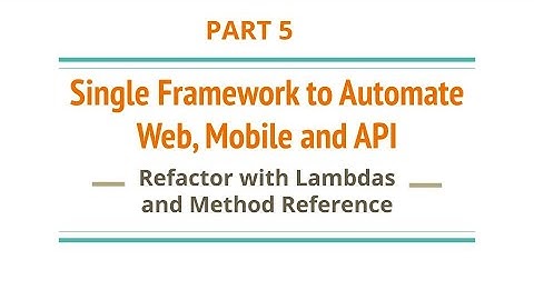 Part 5 | Functional Programming in Java | Refactoring existing code with Lambdas, Method Reference