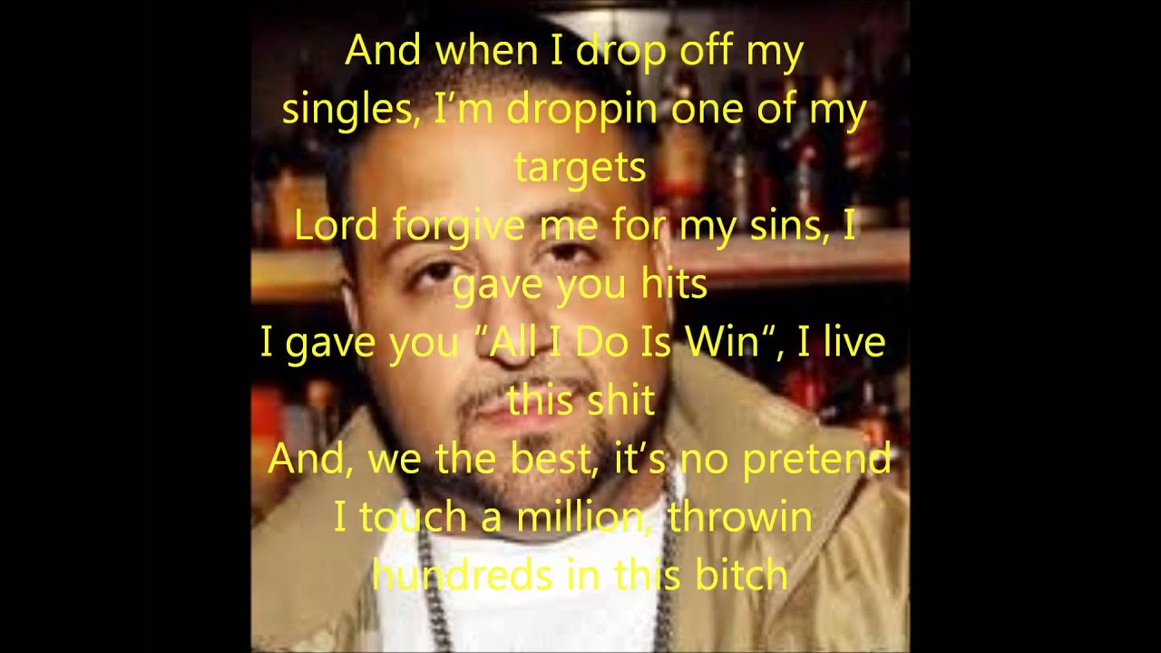 Dj Khaled to my Hood remix (lyrics) YouTube