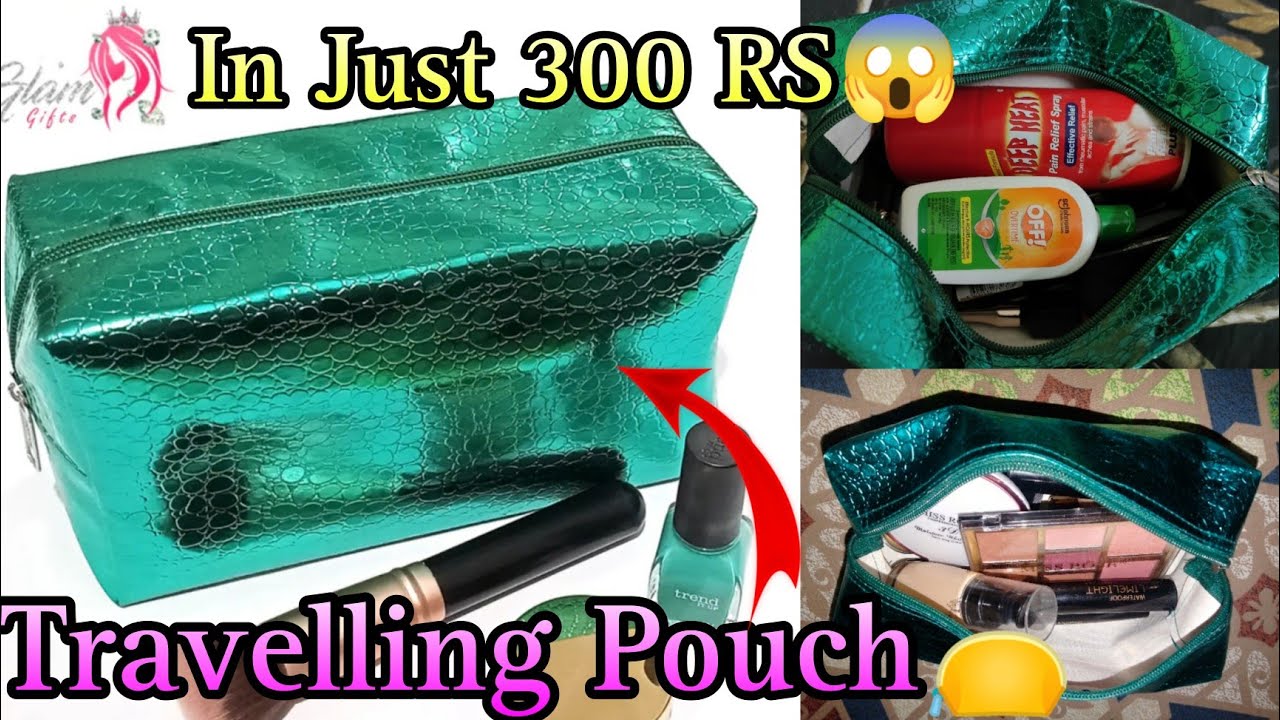 Daraz Shopping Haul Traveling Pouch Makeup Kit for Girls Easy to