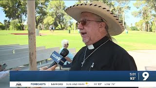 'We can make a difference': Tucsonans gather at Reid Park for national protest