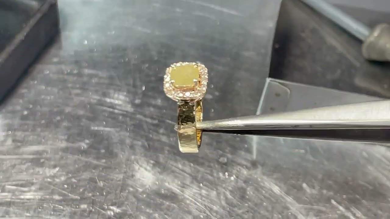 Jewelry Redesign: How a Yellow Diamond Ring Took on an Entirely New Character