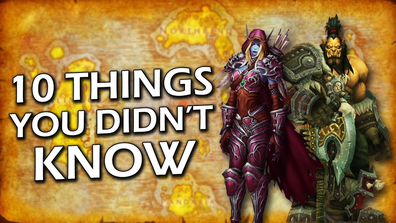 10 Things You Didn't Know About Warcraft YouTube