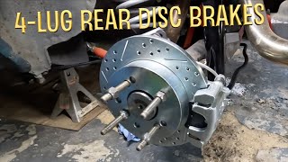 Foxbody Brakes.com 4Lug Rear Disc Brake Installation