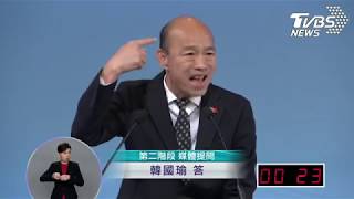 2020總統候選人辯論會「韓國瑜」攻防精華（下）