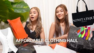 AFFORDABLE CLOTHING HAUL 2024 (Shopee & Lazada) | Princess And Nicole