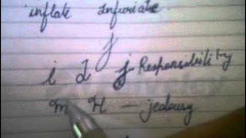 handwriting analysis/ loops/hooks