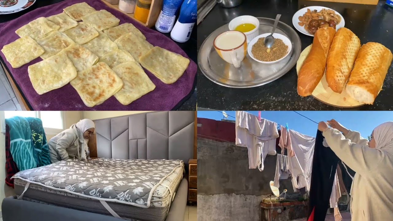 نهار إيجابي 👌تنضيم تقدية💞 روتين عامر 💯 حداكة او نشاط 💞 هاد نهار درت كلشي 💪