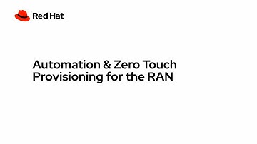 Automation & Zero-Touch Provisioning for the RAN