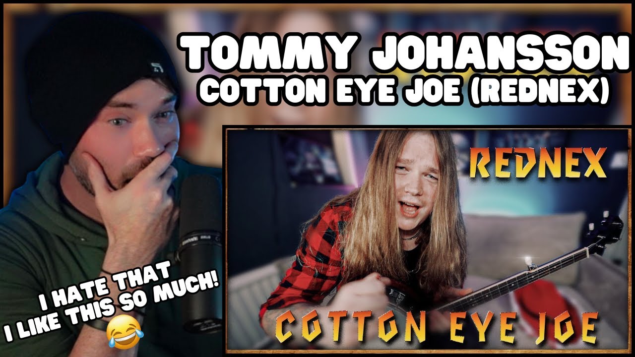 Metal Vocalist Reacts - Tommy Johansson - COTTON EYE JOE (Rednex)