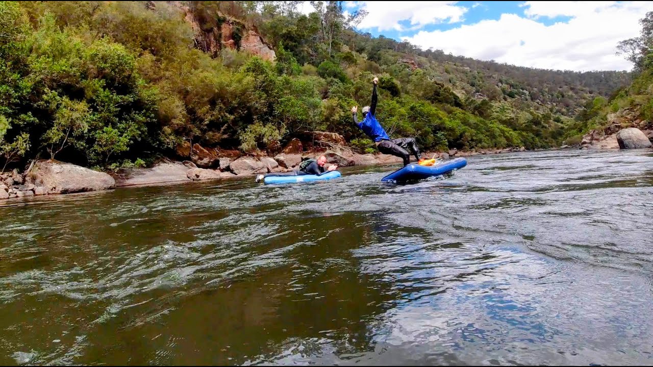 Mitchell River on Airbeds - 30km Angusvale to Final Fling. - YouTube