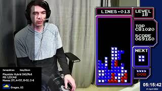 Sometimes you just get the pieces - NES Tetris