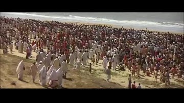 Mahatma Gandhi Dandi March Speech Clip