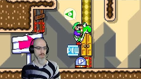 Canyon Puzzle by Mαjθr314 / NLJ-1V0-36G / Mario Maker 2 Puzzle solution