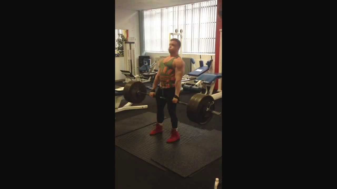 Lee Shorten Deadlift: 225kg x 6 reps