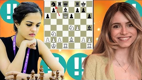 Perfect chess game 58 Tania Sachdev vs Anna Cramling