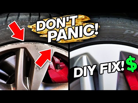 Wheel Restoration || How to Repair and Restore Wheel Curb Rash and Rim Scratches