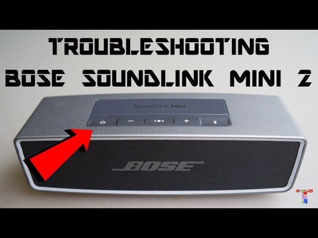 How to Fix Bose Soundlink Mini 2 Not /not ON / not - YouTube