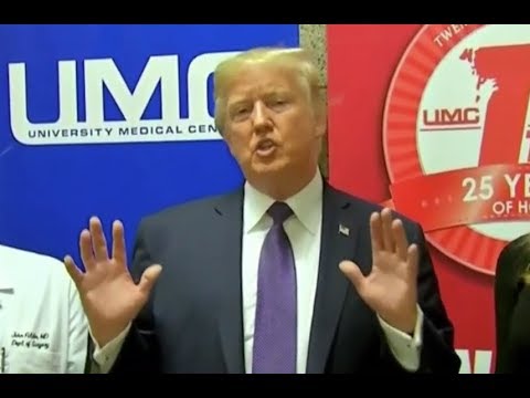 BREAKING: President Donald Trump Gives UPDATE on Survivors at Las Vegas Hospital trump amazonia