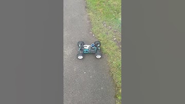 How not to jump your rc car! Bent chassis and drive shaft