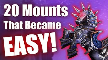 20 Mounts that are now way easier to farm in WoW