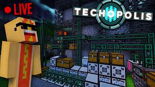TECHOPOLIS 3 - Day 2: some more progress