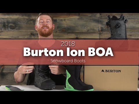 2018 burton daul boa snowboarding boots Ion Snowboard 6/10) keeps things responsive yet forgiving for allaround use BOA Fit System Single Dial