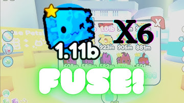 What happens if you fuse 6 Rainbow Blurred Axolotl? | Pet Simulator X - Halloween UPDATE