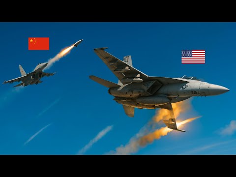 China Tried to HIT US Navy F/A-18 Super Hornet - Then THIS Happened...
