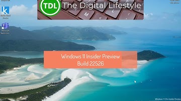 Hands on with Windows 11 Insider Preview Build 22526