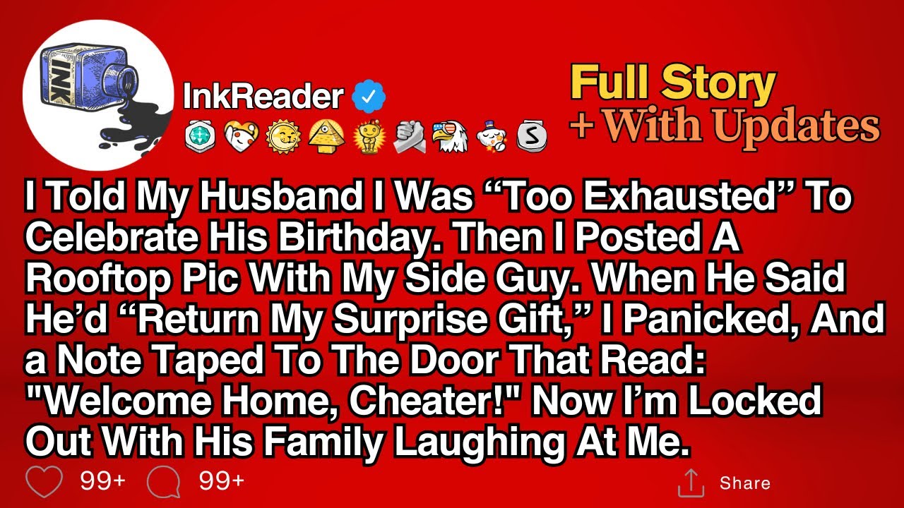 Я пропустила день рождения мужа ради парня на стороне… Его «подарок-сюрприз» оставил меня заперто...