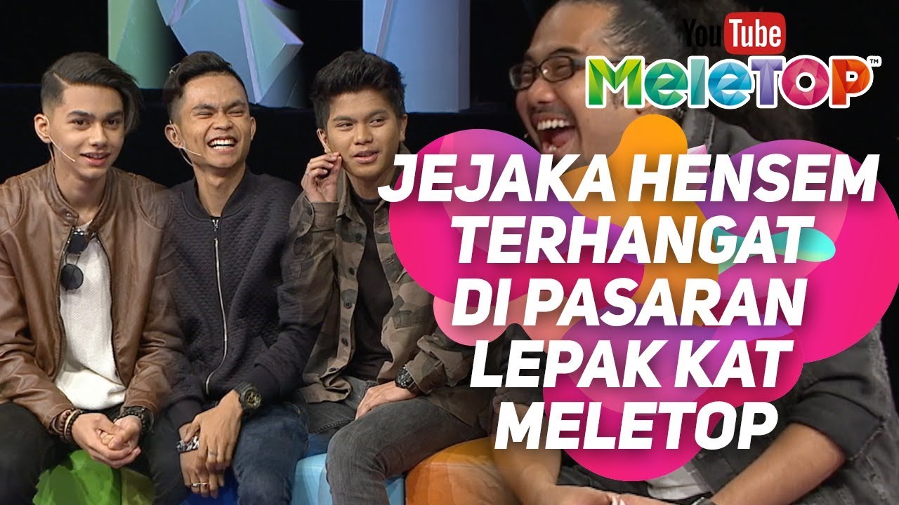 Jejaka hensem hangat di pasaran lepak kat MeleTOP | Tajul, Haqiem Rusli & As'ad Motawh