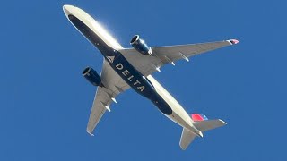 Listen to That Roar! Delta Airlines a350-900 *N510DN* Takeoff at Las Vegas