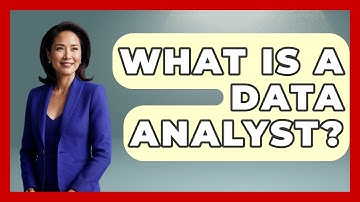 What Is A Data Analyst? - Learn As An Adult