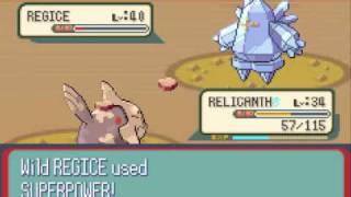Let's Play Pokemon Ruby Part 56: How to Catch Regice and Registeel