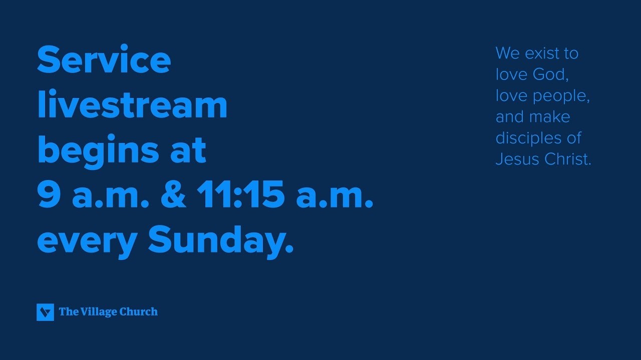 Sunday Service - 9/6/2026 - 11:15 am