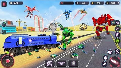 Animal Crocodile Robot Games|Transformer gameplay