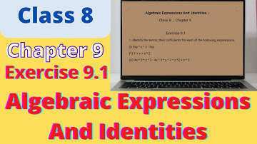 Q1 - Ex 9.1 - Algebraic Expressions and Identities - NCERT Maths Class 8th chapter 9