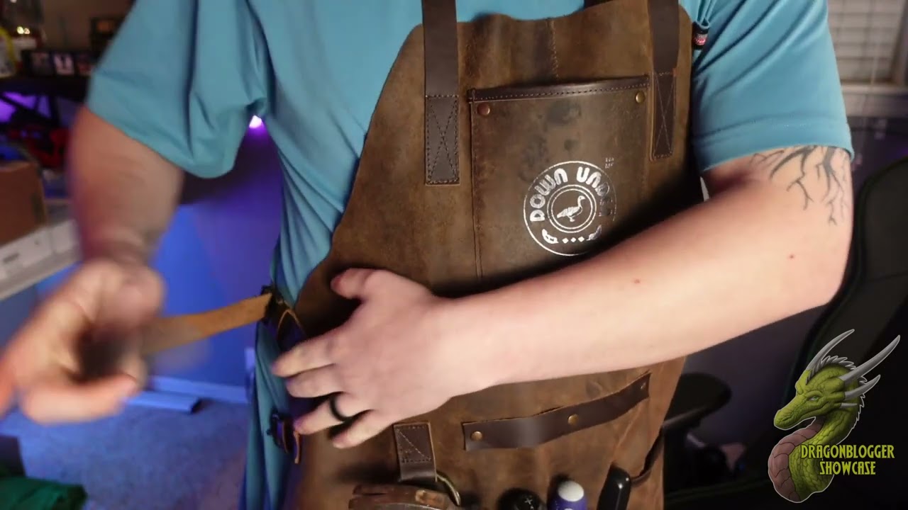Best Apron for Workshops! DOWN UNDER Leather Apron