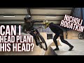 HAND PLANT ON HIS HEAD?! NICHOLI ROGATKIN IN SWEDEN!!