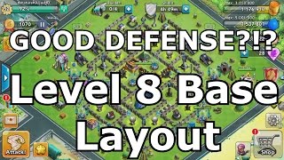 X-War: Clash of Zombies - BEST LEVEL 8 BASE LAYOUT! screenshot 3