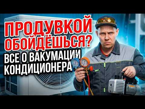 I Installed Air Conditioners Without Vacuuming for 20 Years — Why the Compressor Will Still Burn Out