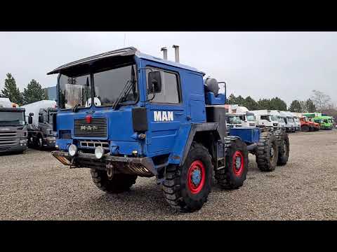 euronor.dk MAN M1014 V10 8X8 CHASSIS Year 1984